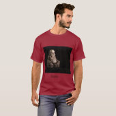 赤中国のシャツの正月着 Tシャツ (正面フル)