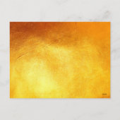 赤中国の金ゴールド牛紙カット2021 HpostC シーズンポストカード (裏面)