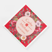 赤丸フローラモダン結婚中国のリース (コーナー)