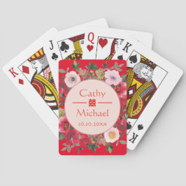 赤丸フローラモダン結婚中国のリース トランプ