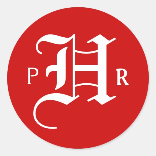 赤丸 ラウンドシール (正面)