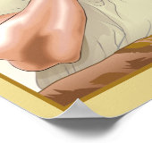 赤仁日蓮大聖人仏教ポスター ポスター (角)