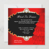 赤企業の黒タイパーティー2 招待状 (裏面)