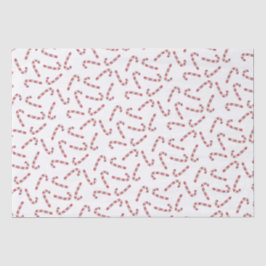 赤伝統的キャンディーケーンヴィンテージクリスマス 薄葉紙