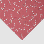 赤伝統的キャンディーケーンヴィンテージクリスマス 薄葉紙 (詳細)