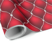 赤伝統的クラシック ラッピングペーパー (ロールコーナー)