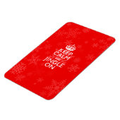 赤保で穏やか鮮やかだ マグネット (左側)