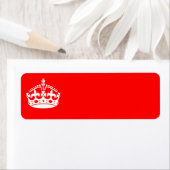 赤保にCALM CROWNカスタマイズ This ラベル (インサイチュ)