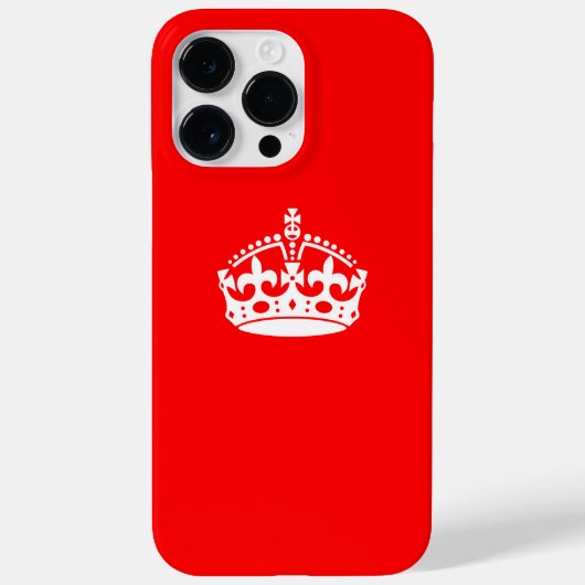 赤保の冠をカスタマイズ! Case-Mate iPhoneケース (裏面)