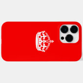 赤保の冠をカスタマイズ! Case-Mate iPhoneケース (裏面 (横))
