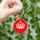 赤保デコールのCALM CROWN キーホルダー (手)