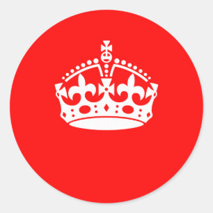 赤保デコールのCALM CROWN ラウンドシール