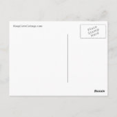 赤保教え/白 ポストカード (裏面)