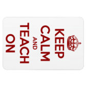 赤保教え/白 マグネット (横)