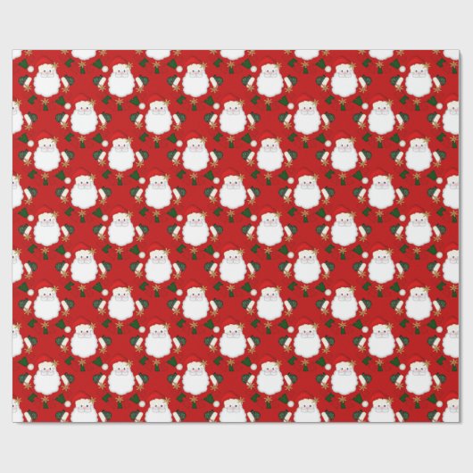 赤信じい贈り物の包み紙 ラッピングペーパー (フラット)