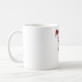 赤信じサンタハットとクリスマスに コーヒーマグカップ (左)