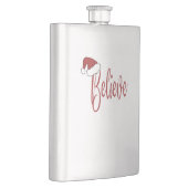 赤信じサンタハットとクリスマスに フラスク (右)