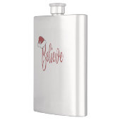 赤信じサンタハットとクリスマスに フラスク (左)