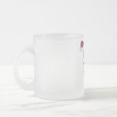 赤信じサンタハットとクリスマスに フロストグラスマグカップ (左)