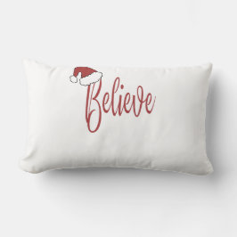 赤信じサンタハットとクリスマスに ランバークッション