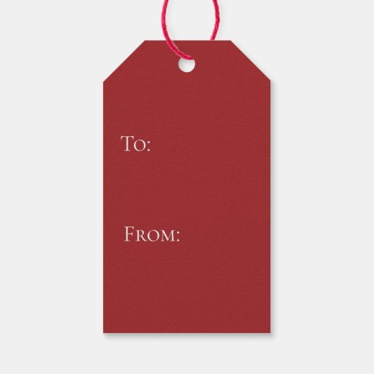 赤信じ休日 ギフトタグ (裏面)