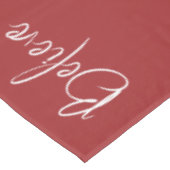 赤信じ白ホリモダンークリスマス テーブルクロス (アングル)