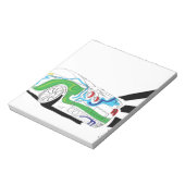 赤信号 ノートパッド (回転)