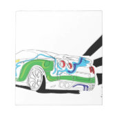 赤信号 ノートパッド (正面)