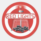 赤信号 ラウンドシール (正面)