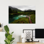 赤傘緑湖 ポスター (ホームオフィス)