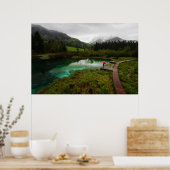 赤傘緑湖 ポスター (キッチン)