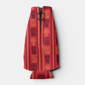 赤先住民パターン民族部族ボホ文化 ボトルクーラー (裏面)