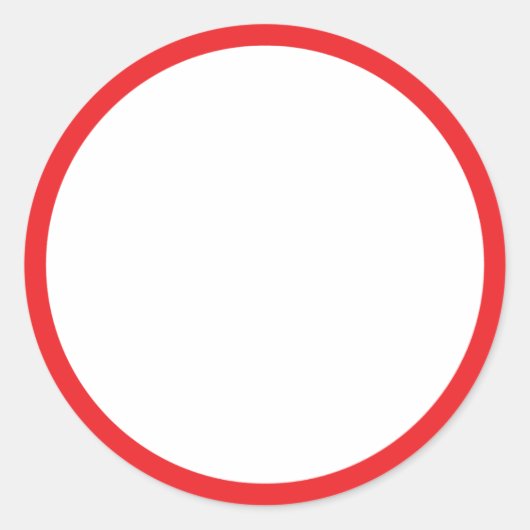 赤円環 ラウンドシール (正面)