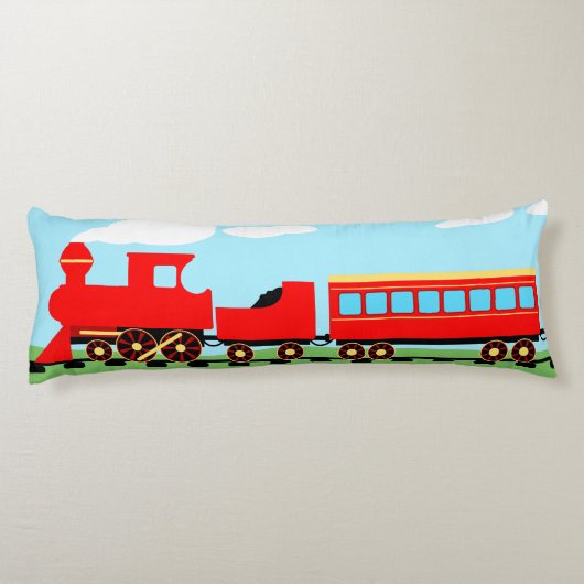 赤列車 ボディピロー (裏面)