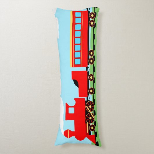 赤列車 ボディピロー (正面縦)