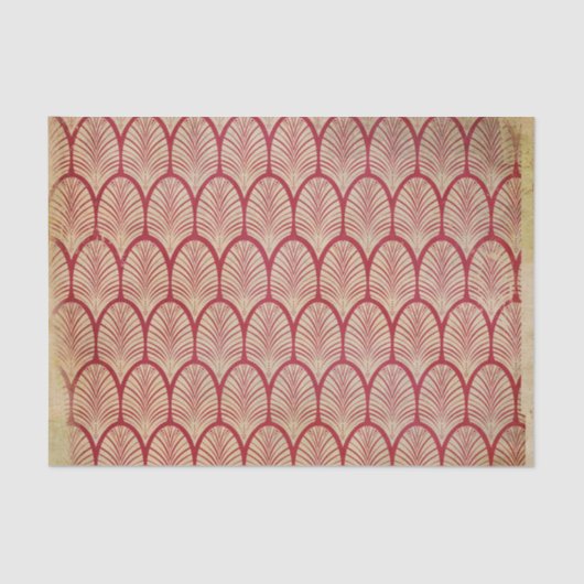 赤動揺してアールデコ 薄葉紙 (正面)