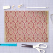 赤動揺してアールデコ 薄葉紙 (クラフト)