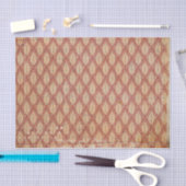 赤動揺してレトロ 薄葉紙 (クラフト)