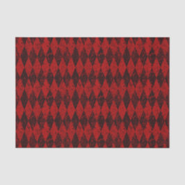 赤動揺して黒ハーレクインアーガイルダイヤモンド 薄葉紙