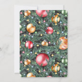 赤包まれたで |ホリデーフォトカード シーズンカード (裏面)