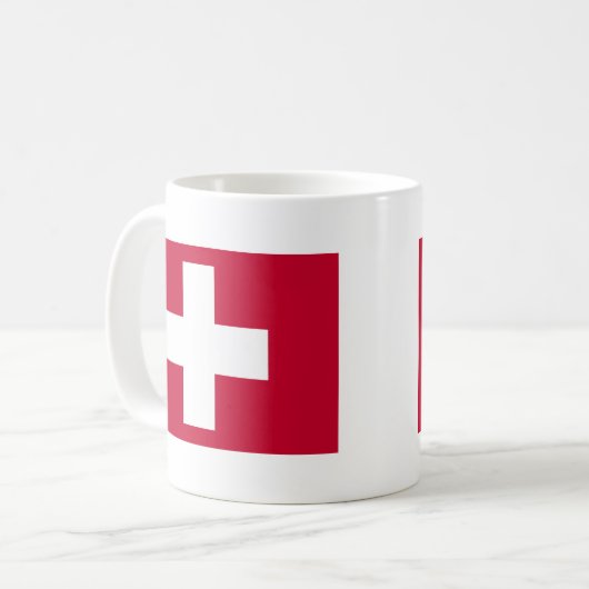赤十字のプロダクト及びデザイン! コーヒーマグカップ (正面左)