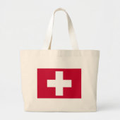 赤十字のプロダクト及びデザイン! ラージトートバッグ (正面)