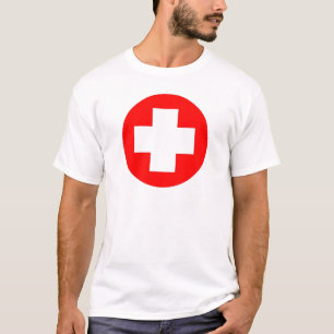 赤十字のプロダクト及びデザイン! Tシャツ