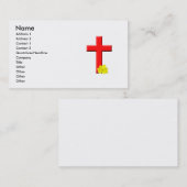 赤十字の名刺 名刺 (正面/裏面)