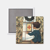 赤十字の旗は持っているか マグネット (正面/裏面)