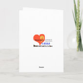 赤十字の日クララバートングリーティングカード シーズンカード (裏面)