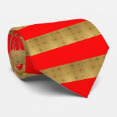 赤十字ストライプ ネクタイ (ロール)