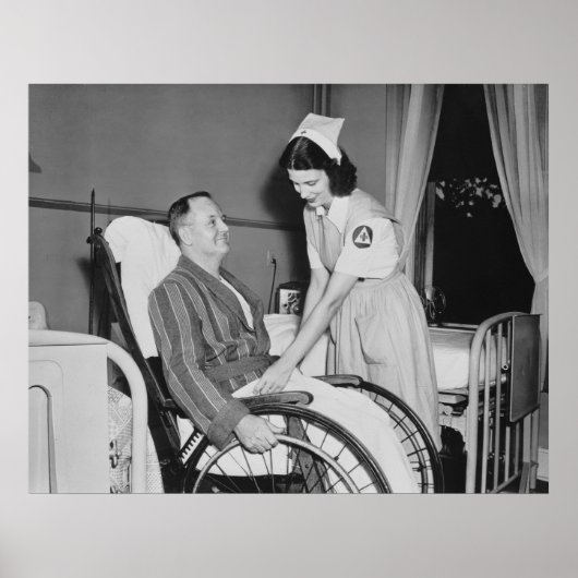 赤十字ナース側近： 1940年 ポスター (正面)