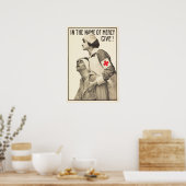 赤十字与えだ!世界戦争 ポスター (キッチン)