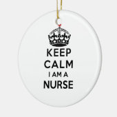 赤十字保冠Calm私はナース セラミックオーナメント (左)